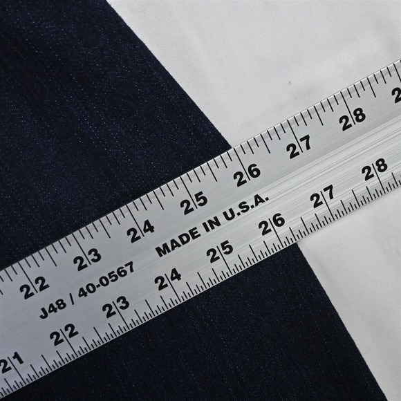 NEW Odeliah 24W Plus Dark Rinse Stretch Denim Jean Stretch Womens Straight Skirt - Picture 7 of 8